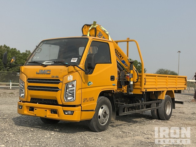 2019 JMC JX1041TG26 XCMG SQ2ZK1 2000 kg Knuckle Boo ... Flatbed Truck w/Crane - Flakbil, Kranbil: bild 1 2019 JMC JX1041TG26 XCMG SQ2ZK1 2000 kg Knuckle Boo ... Flatbed Truck w/Crane - Flakbil, Kranbil: bild 1