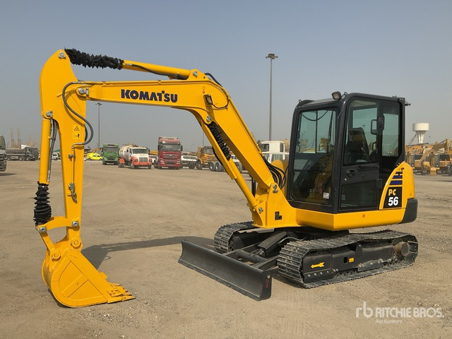 2019 Komatsu PC56-7 - Minigrävmaskin: bild 1 2019 Komatsu PC56-7 - Minigrävmaskin: bild 1