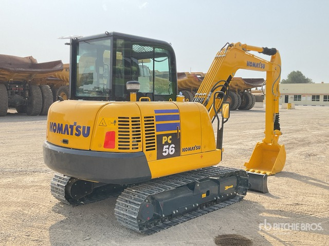 2019 Komatsu PC56-7 - Minigrävmaskin: bild 4 2019 Komatsu PC56-7 - Minigrävmaskin: bild 4