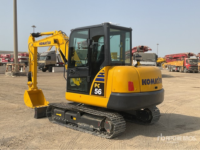 2019 Komatsu PC56-7 - Minigrävmaskin: bild 3 2019 Komatsu PC56-7 - Minigrävmaskin: bild 3