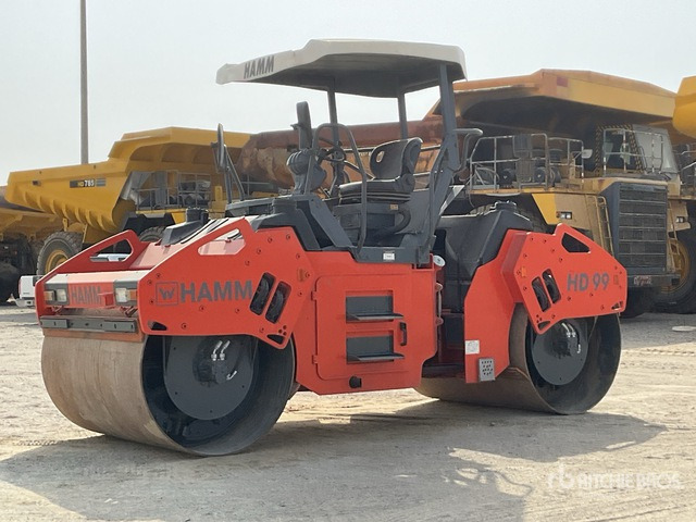 2020 Hamm HD99 Double Drum Roller - Asfaltvält: bild 2 2020 Hamm HD99 Double Drum Roller - Asfaltvält: bild 2
