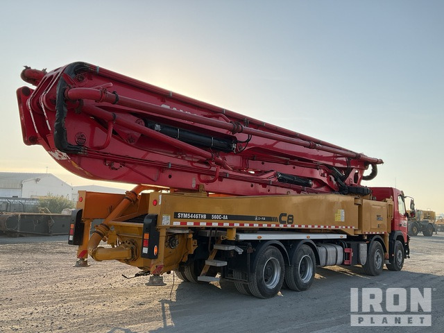 2020 Volvo FMX500 2020 Sany SYM5446THB 56 m on 8x ... Concrete Pump Truck - Betongpump: bild 4 2020 Volvo FMX500 2020 Sany SYM5446THB 56 m on 8x ... Concrete Pump Truck - Betongpump: bild 4