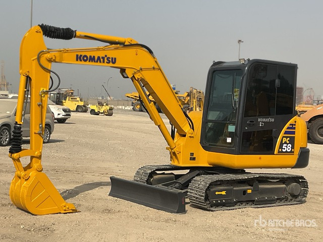 2022 Komatsu PC58-8 - Minigrävmaskin: bild 1 2022 Komatsu PC58-8 - Minigrävmaskin: bild 1