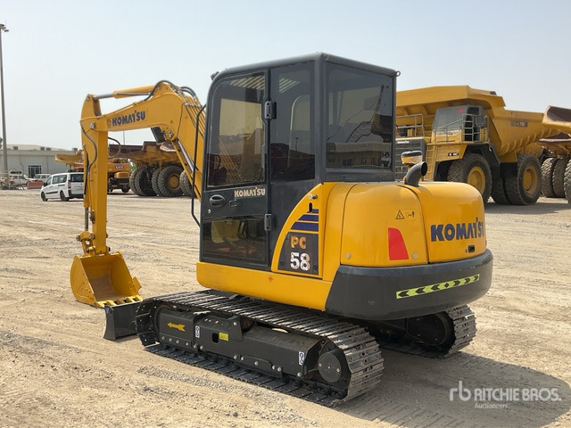 2022 Komatsu PC58-8 - Minigrävmaskin: bild 3 2022 Komatsu PC58-8 - Minigrävmaskin: bild 3