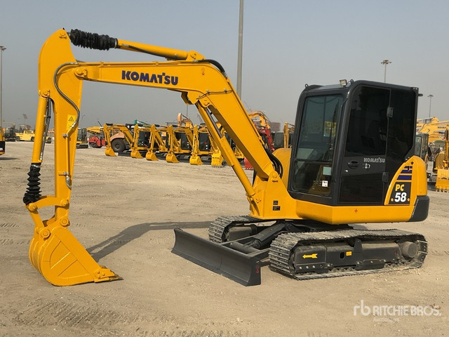 2022 Komatsu PC58-8 - Minigrävmaskin: bild 2 2022 Komatsu PC58-8 - Minigrävmaskin: bild 2