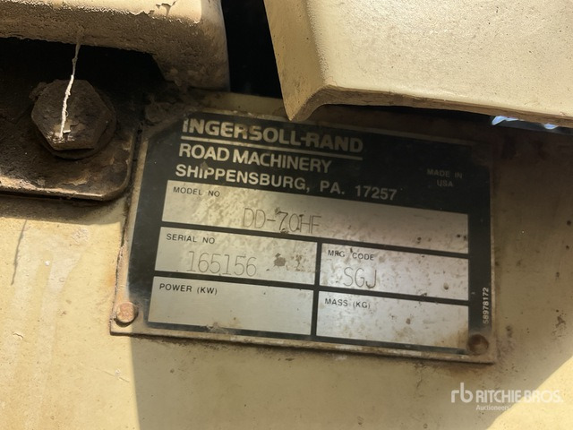 Ingersoll Rand - Asfaltvält: bild 1 Ingersoll Rand - Asfaltvält: bild 1