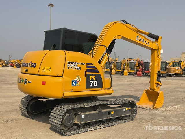 Komatsu PC70-8 - Minigrävmaskin: bild 4 Komatsu PC70-8 - Minigrävmaskin: bild 4