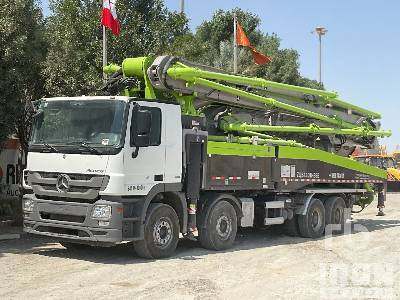MERCEDES-BENZ ACTROS 4141 2017 Zoomlion 56X-6RZ 56 m on 8 ... - Betongpump: bild 1 MERCEDES-BENZ ACTROS 4141 2017 Zoomlion 56X-6RZ 56 m on 8 ... - Betongpump: bild 1