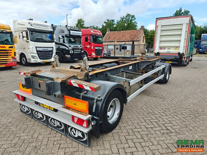 A.J.K. AEEL/10-20/19.5 2-Assen Gigant - Container Aanhanger - Schijfremmen - Luchtvering - Borgingssysteem - Containersläp/ Växelflaksläp: bild 2 A.J.K. AEEL/10-20/19.5 2-Assen Gigant - Container Aanhanger - Schijfremmen - Luchtvering - Borgingssysteem - Containersläp/ Växelflaksläp: bild 2