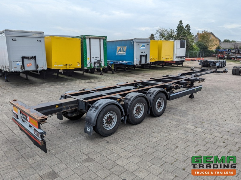 CIMC CIMC Silvergreen SC03 3-Assen SAF LiftAxle - DiscBrakes - 1x 20FT 2x 20FT 30FT 40FT - 5250KG (O1988) - Containerbil/ Växelflak semitrailer: bild 2 CIMC CIMC Silvergreen SC03 3-Assen SAF LiftAxle - DiscBrakes - 1x 20FT 2x 20FT 30FT 40FT - 5250KG (O1988) - Containerbil/ Växelflak semitrailer: bild 2