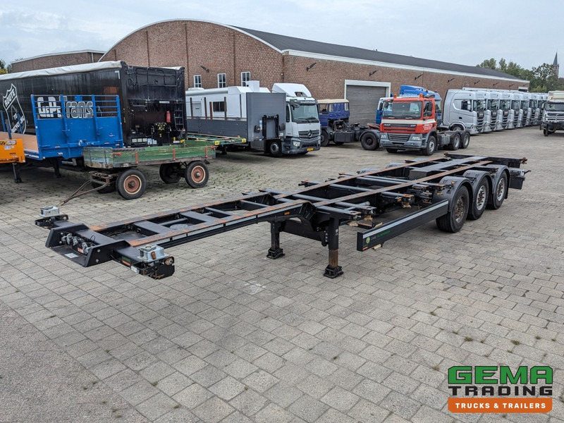 CIMC CIMC Silvergreen SC03 3-Assen SAF LiftAxle - DiscBrakes - 1x 20FT 2x 20FT 30FT 40FT - 5250KG (O1988) - Containerbil/ Växelflak semitrailer: bild 1 CIMC CIMC Silvergreen SC03 3-Assen SAF LiftAxle - DiscBrakes - 1x 20FT 2x 20FT 30FT 40FT - 5250KG (O1988) - Containerbil/ Växelflak semitrailer: bild 1