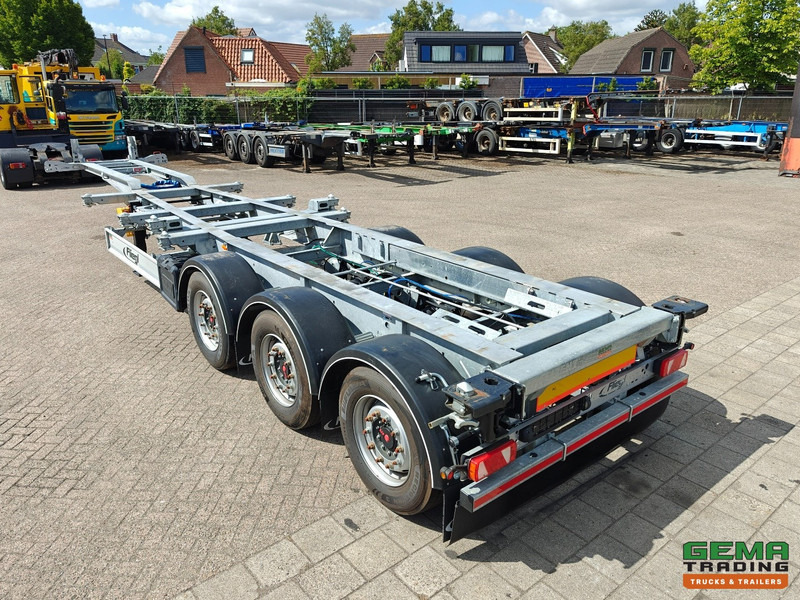 Fliegl SDS01 3-Assen SAF - LiftAs - Schijfremmen - Alle Aansluitingen - Gegalvaniseerd - Kop/KontSchuiver - Ongebruikt! - Containerbil/ Växelflak semitrailer: bild 3 Fliegl SDS01 3-Assen SAF - LiftAs - Schijfremmen - Alle Aansluitingen - Gegalvaniseerd - Kop/KontSchuiver - Ongebruikt! - Containerbil/ Växelflak semitrailer: bild 3