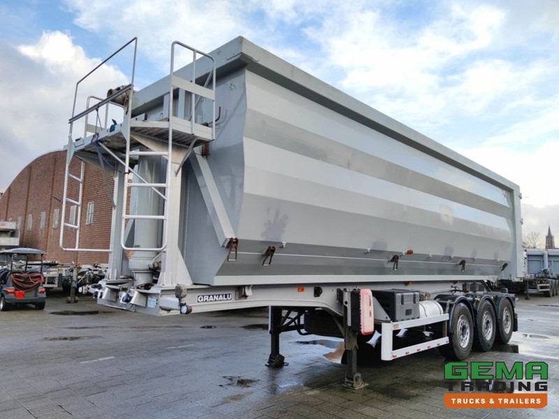 Granalu S3NA F270Z 52m³ - SteelBox/AluChassis - Coil - 8070KG (O1348) - Tippbil semitrailer: bild 4 Granalu S3NA F270Z 52m³ - SteelBox/AluChassis - Coil - 8070KG (O1348) - Tippbil semitrailer: bild 4