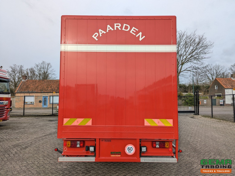 Hästbuss Iveco Tector ML120E24D 4x2 Euro3 DubbelCabine - Paardenwagen 3-Paards - Kleedruimte - Hydraulische klep- TOP!: bild 12
