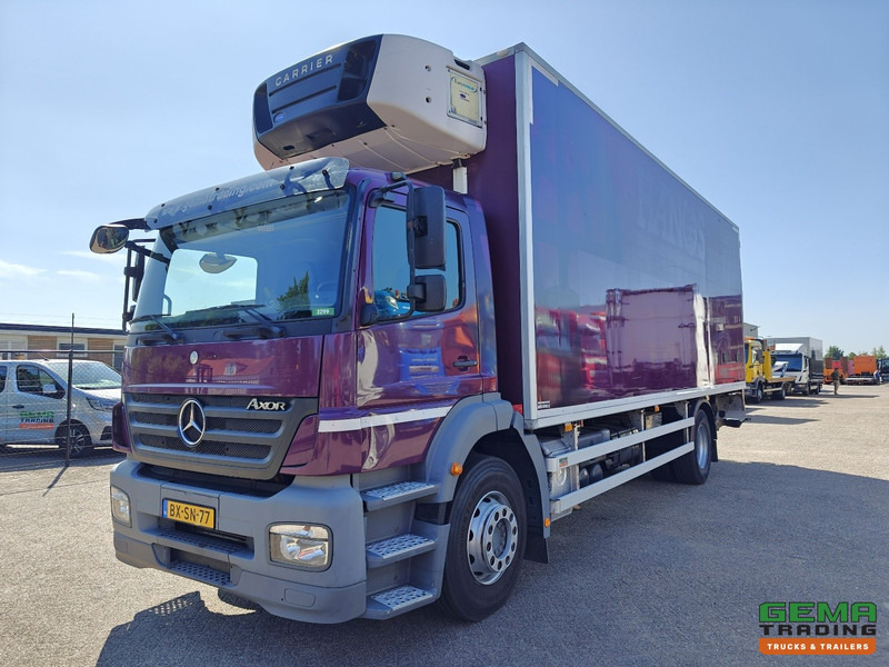 Mercedes-Benz AXOR 1824 L 4x2 Dagcab Euro5 - Koel-Vriesbak 7.5M - Carrier Supra 950MT + Laadklep 2000KG - Zijdeuren - Kylbil lastbil: bild 1 Mercedes-Benz AXOR 1824 L 4x2 Dagcab Euro5 - Koel-Vriesbak 7.5M - Carrier Supra 950MT + Laadklep 2000KG - Zijdeuren - Kylbil lastbil: bild 1