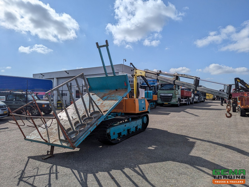 Yanmar YFW45R Rupsdumper / Werktuigdrager Kipper + Atlas TC33C-A29 (CY2014) Kraan - Dumper: bild 1 Yanmar YFW45R Rupsdumper / Werktuigdrager Kipper + Atlas TC33C-A29 (CY2014) Kraan - Dumper: bild 1