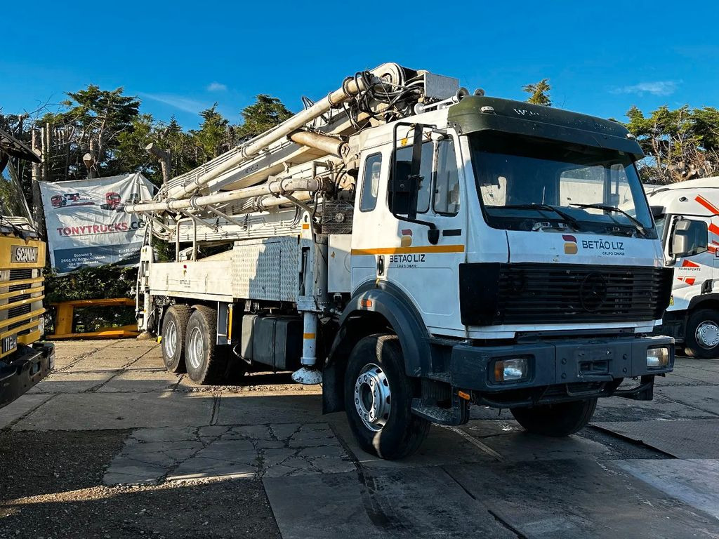 Mercedes-Benz SK 2631 6X4 LSB 36M BETONPOMP 370 BAR - Betongbil med pump: bild 1 Mercedes-Benz SK 2631 6X4 LSB 36M BETONPOMP 370 BAR - Betongbil med pump: bild 1