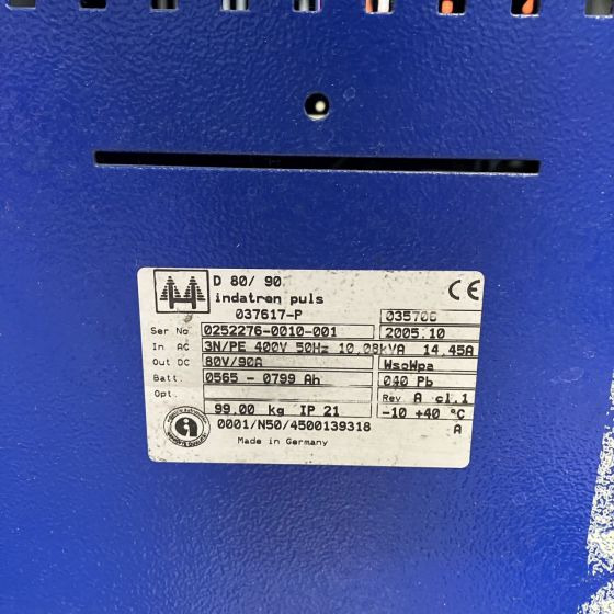Hawker 80V/90A - Elektriskt system för Materialhanteringsutrustning: bild 5 Hawker 80V/90A - Elektriskt system för Materialhanteringsutrustning: bild 5