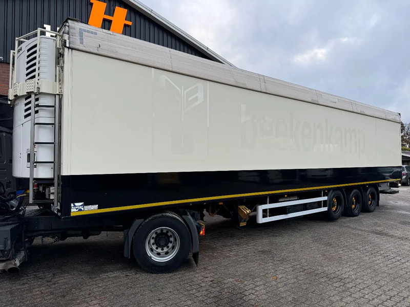 Kraker ISO 92m3 Walkingfloor + Koeloplegger Tiefkuhl Liftachse Top condition - Moving floor semitrailer: bild 1 Kraker ISO 92m3 Walkingfloor + Koeloplegger Tiefkuhl Liftachse Top condition - Moving floor semitrailer: bild 1