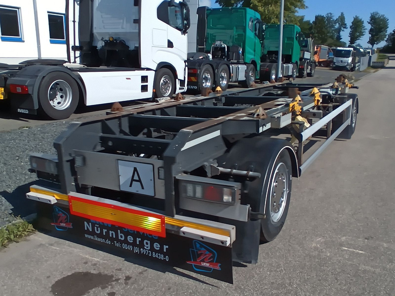 Hüffermann 2-A VARIO-CARRIER VERZINKT SAFETYFIX Reifen/TÜV - Lastväxlarsläp/ Liftdumpersläp: bild 4 Hüffermann 2-A VARIO-CARRIER VERZINKT SAFETYFIX Reifen/TÜV - Lastväxlarsläp/ Liftdumpersläp: bild 4