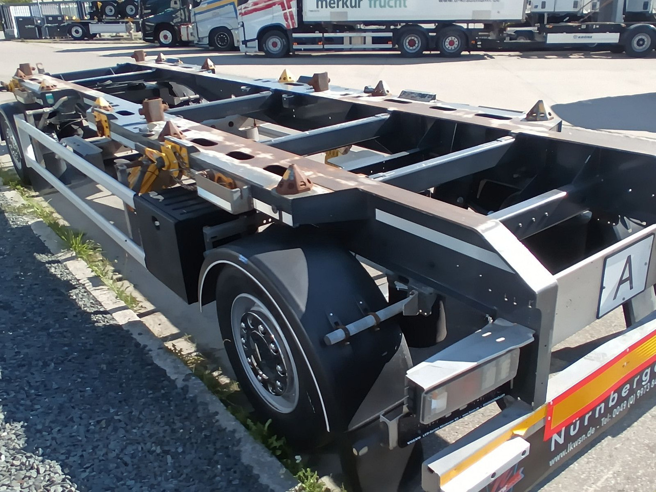 Hüffermann 2-A VARIO-CARRIER VERZINKT SAFETYFIX Reifen/TÜV - Lastväxlarsläp/ Liftdumpersläp: bild 3 Hüffermann 2-A VARIO-CARRIER VERZINKT SAFETYFIX Reifen/TÜV - Lastväxlarsläp/ Liftdumpersläp: bild 3
