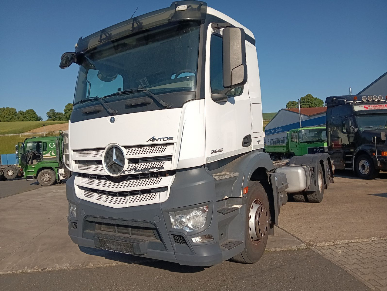 Mercedes-Benz ANTOS 2545 6x2 Lenkachse Luft/Luft PTO AHK - Chassi lastbil: bild 1 Mercedes-Benz ANTOS 2545 6x2 Lenkachse Luft/Luft PTO AHK - Chassi lastbil: bild 1