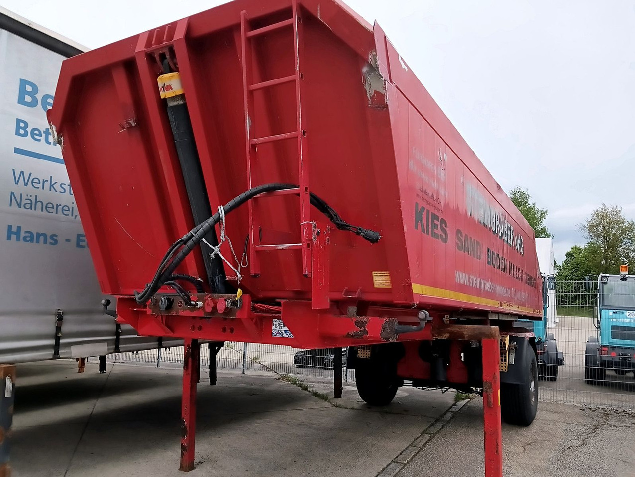 PRIMETZHOFER 1-A Lenksattel AluKippmu 4,25t 17m3 - Tippbil semitrailer: bild 2 PRIMETZHOFER 1-A Lenksattel AluKippmu 4,25t 17m3 - Tippbil semitrailer: bild 2