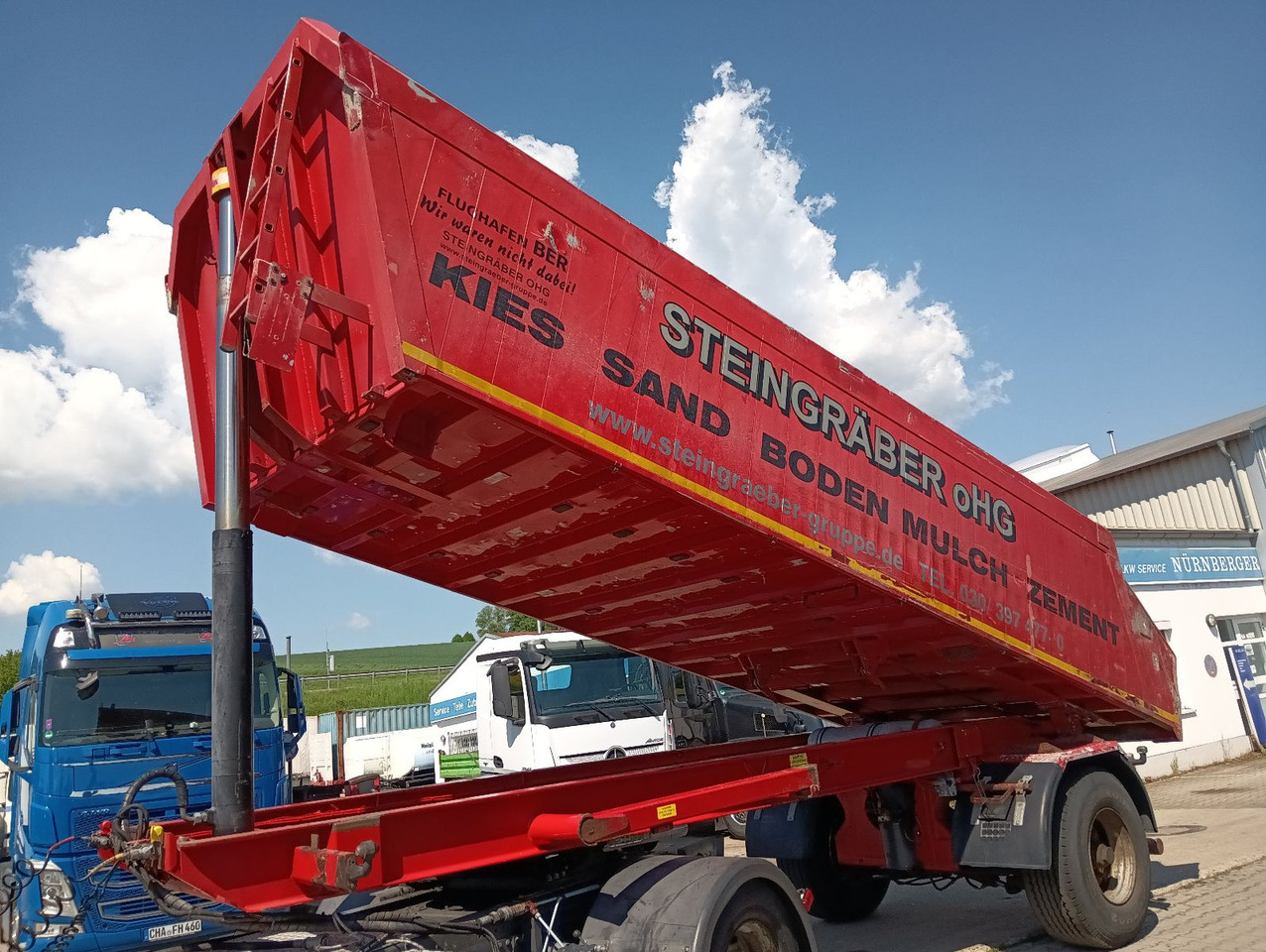 PRIMETZHOFER 1-A Lenksattel AluKippmu 4,25t 17m3 - Tippbil semitrailer: bild 1 PRIMETZHOFER 1-A Lenksattel AluKippmu 4,25t 17m3 - Tippbil semitrailer: bild 1