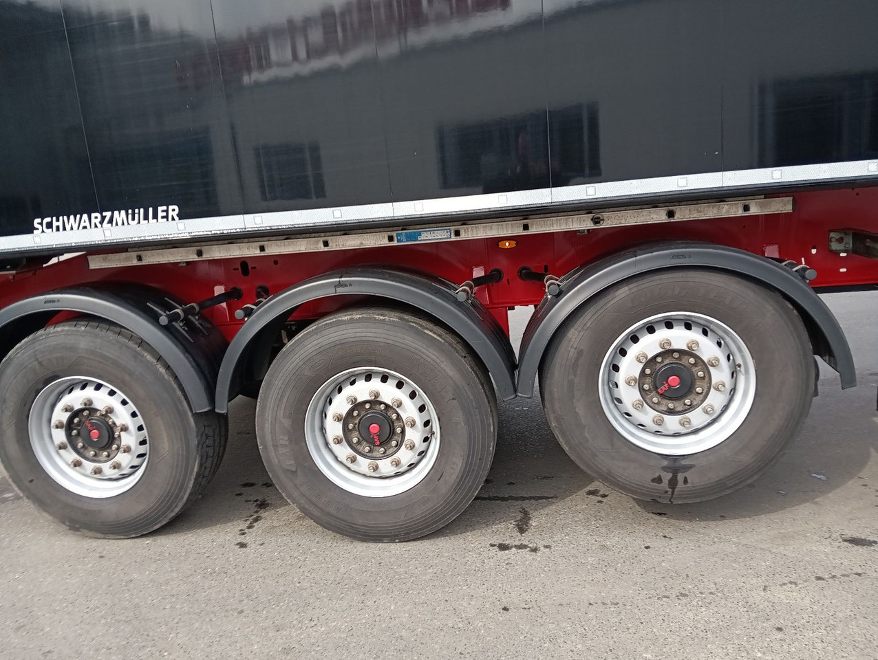 Ny Tippbil semitrailer Schwarzmüller K-Serie ALU 54m3 Getreide  6250kg TopZustand: bild 17