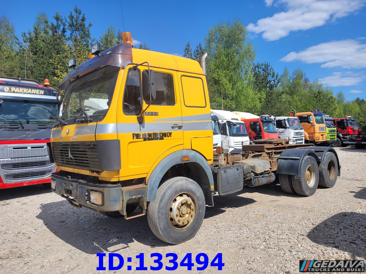 MERCEDES-BENZ SK 2544 6x2 - Manual - Full Steel - Dragbil: bild 1 MERCEDES-BENZ SK 2544 6x2 - Manual - Full Steel - Dragbil: bild 1
