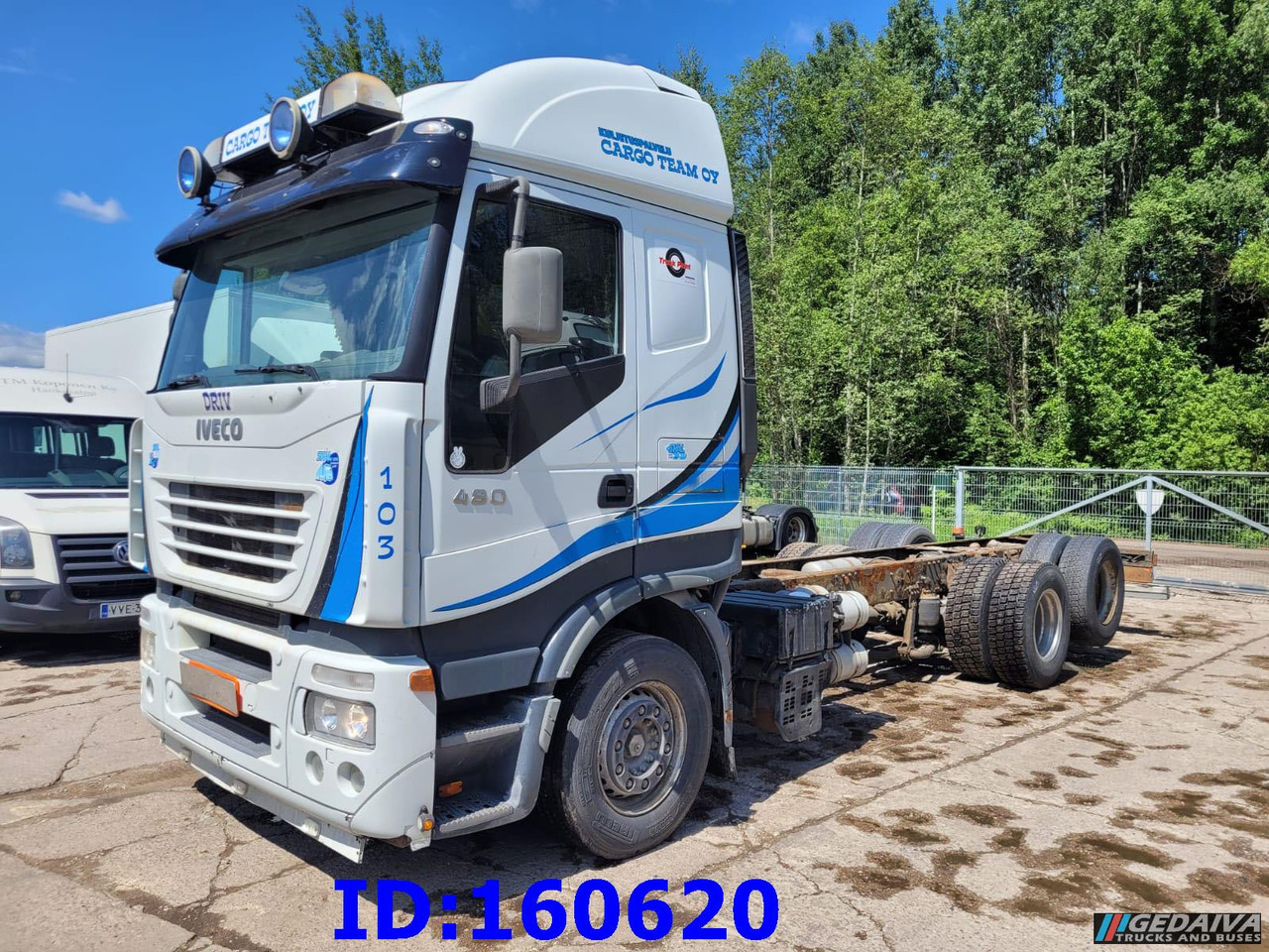 IVECO Stralis 480 6x2 Manual - Chassi lastbil: bild 1 IVECO Stralis 480 6x2 Manual - Chassi lastbil: bild 1