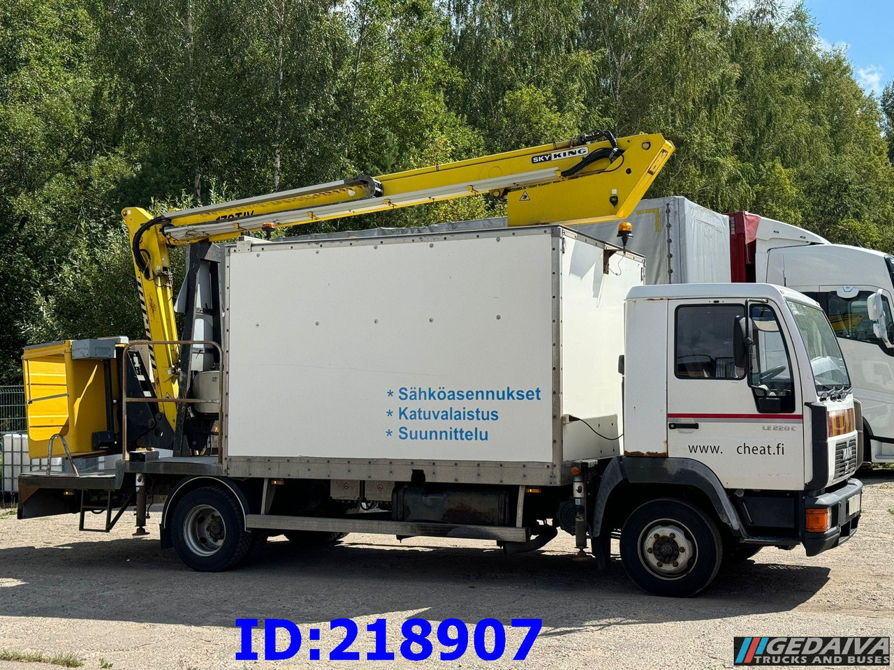 MAN LE 220C + Sky King 179TV - Billift: bild 4 MAN LE 220C + Sky King 179TV - Billift: bild 4