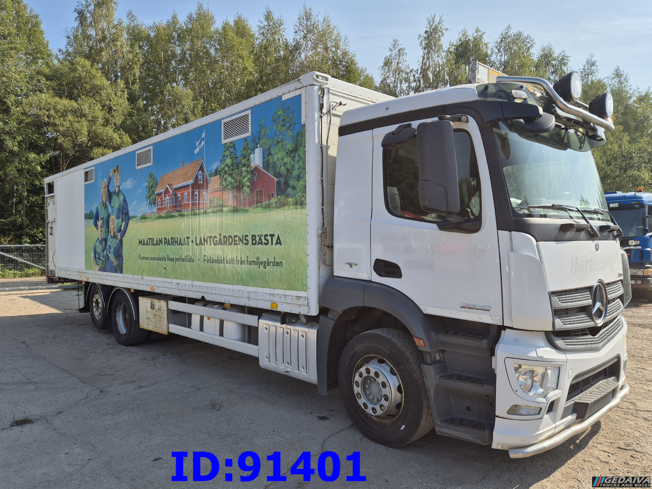 MERCEDES-BENZ Antos 2532 - 6x2 - Euro 6 - Animal transport - Djurtransport lastbil: bild 4 MERCEDES-BENZ Antos 2532 - 6x2 - Euro 6 - Animal transport - Djurtransport lastbil: bild 4