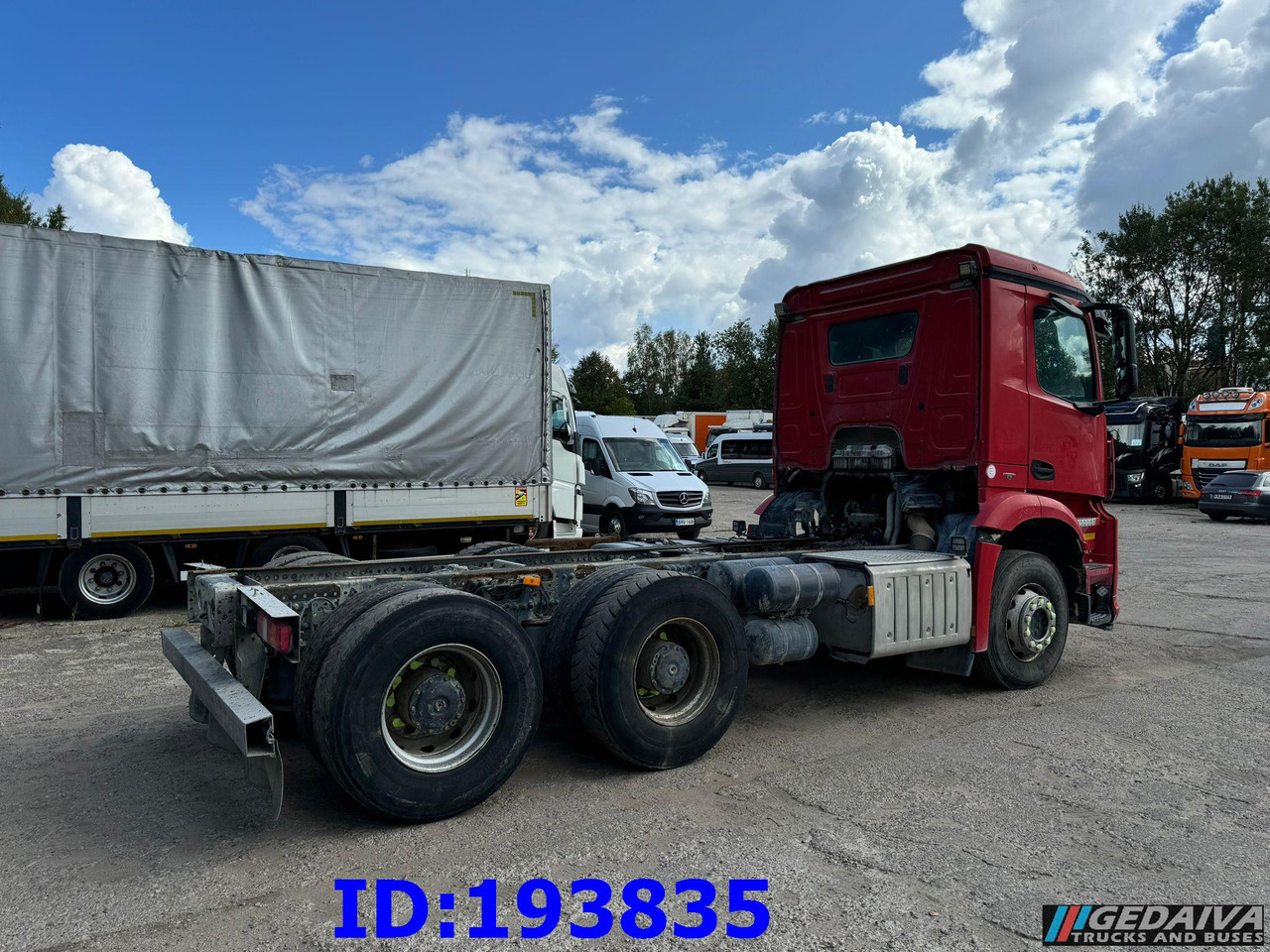 MERCEDES-BENZ Arocs 2840 6x4 Manual Euro6 - Chassi lastbil: bild 5 MERCEDES-BENZ Arocs 2840 6x4 Manual Euro6 - Chassi lastbil: bild 5