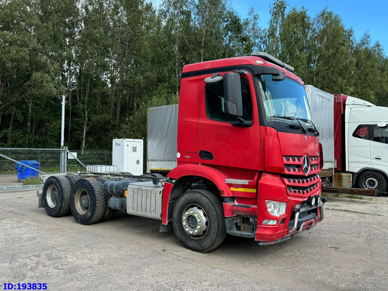 MERCEDES-BENZ Arocs 2840 6x4 Manual Euro6 - Chassi lastbil: bild 4 MERCEDES-BENZ Arocs 2840 6x4 Manual Euro6 - Chassi lastbil: bild 4