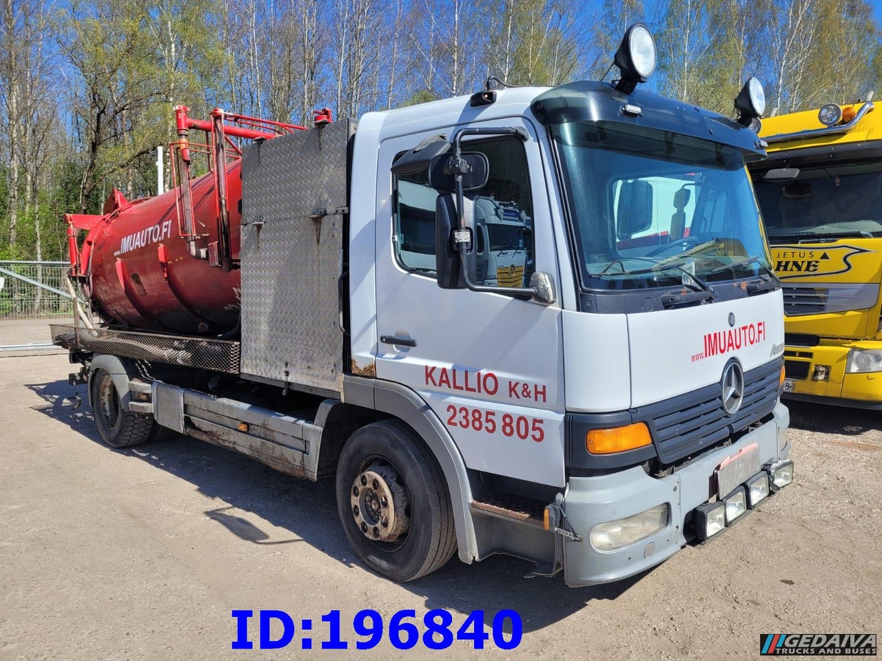 MERCEDES-BENZ Atego 1223 Manual + 7.3m3 - Tankbil: bild 4 MERCEDES-BENZ Atego 1223 Manual + 7.3m3 - Tankbil: bild 4