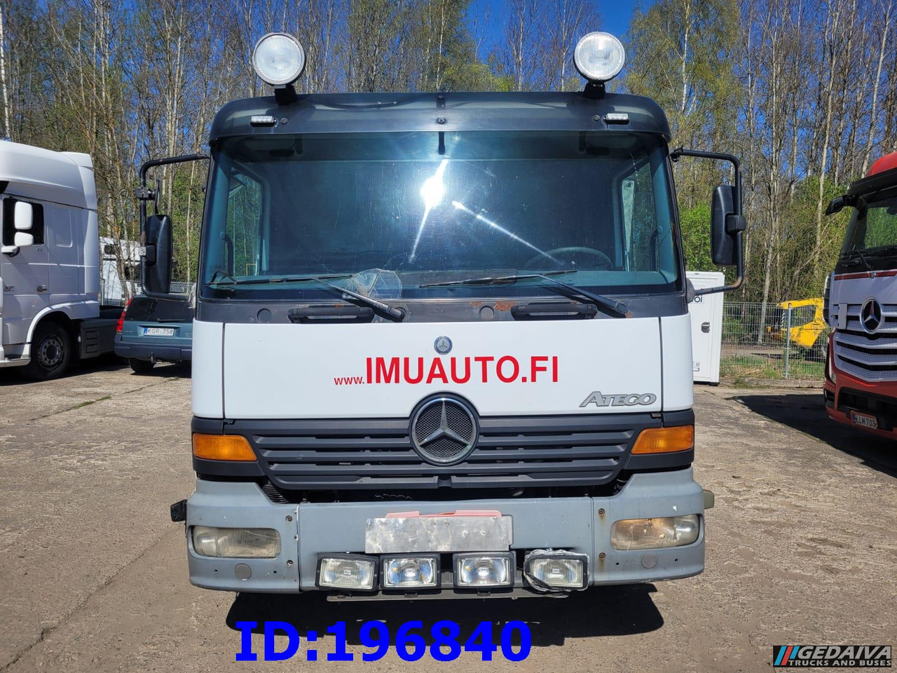 MERCEDES-BENZ Atego 1223 Manual + 7.3m3 - Tankbil: bild 2 MERCEDES-BENZ Atego 1223 Manual + 7.3m3 - Tankbil: bild 2