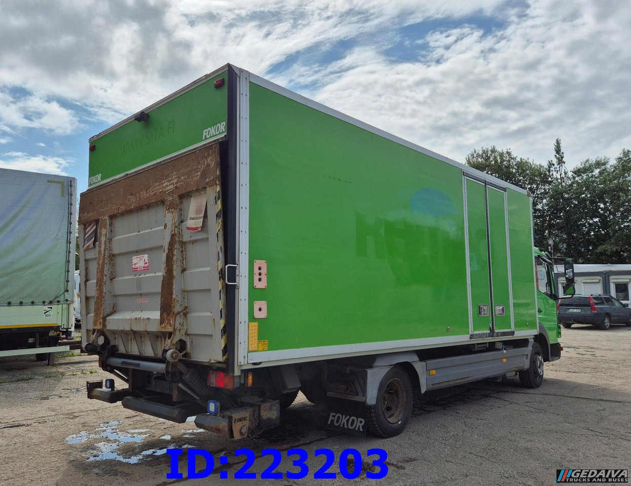 MERCEDES-BENZ Atego 818 4x2 Euro5 Manual - Lastbil med skåp: bild 5 MERCEDES-BENZ Atego 818 4x2 Euro5 Manual - Lastbil med skåp: bild 5