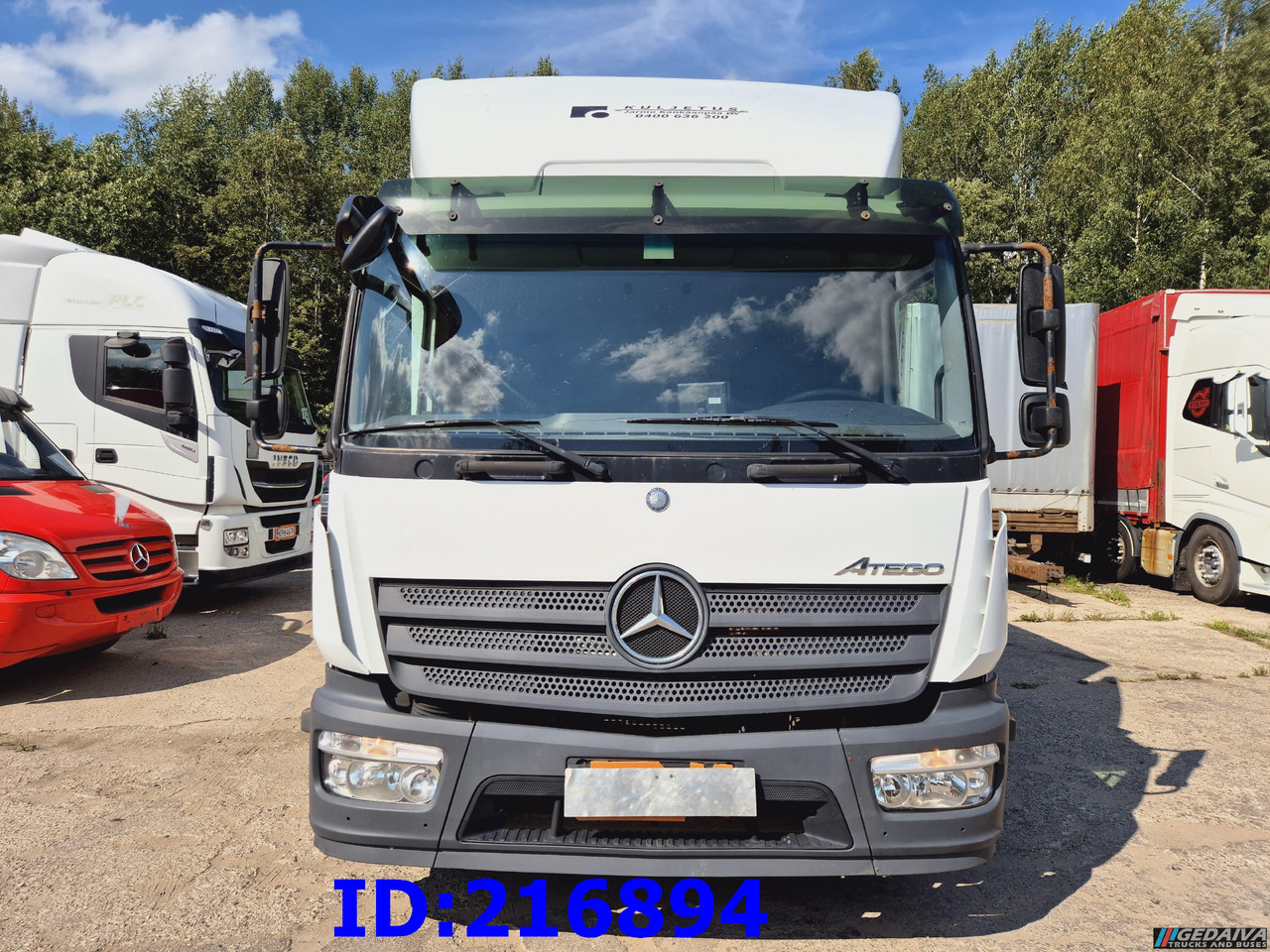MERCEDES-BENZ Atego 818 Euro6 - Isotermiska lastbil: bild 2 MERCEDES-BENZ Atego 818 Euro6 - Isotermiska lastbil: bild 2
