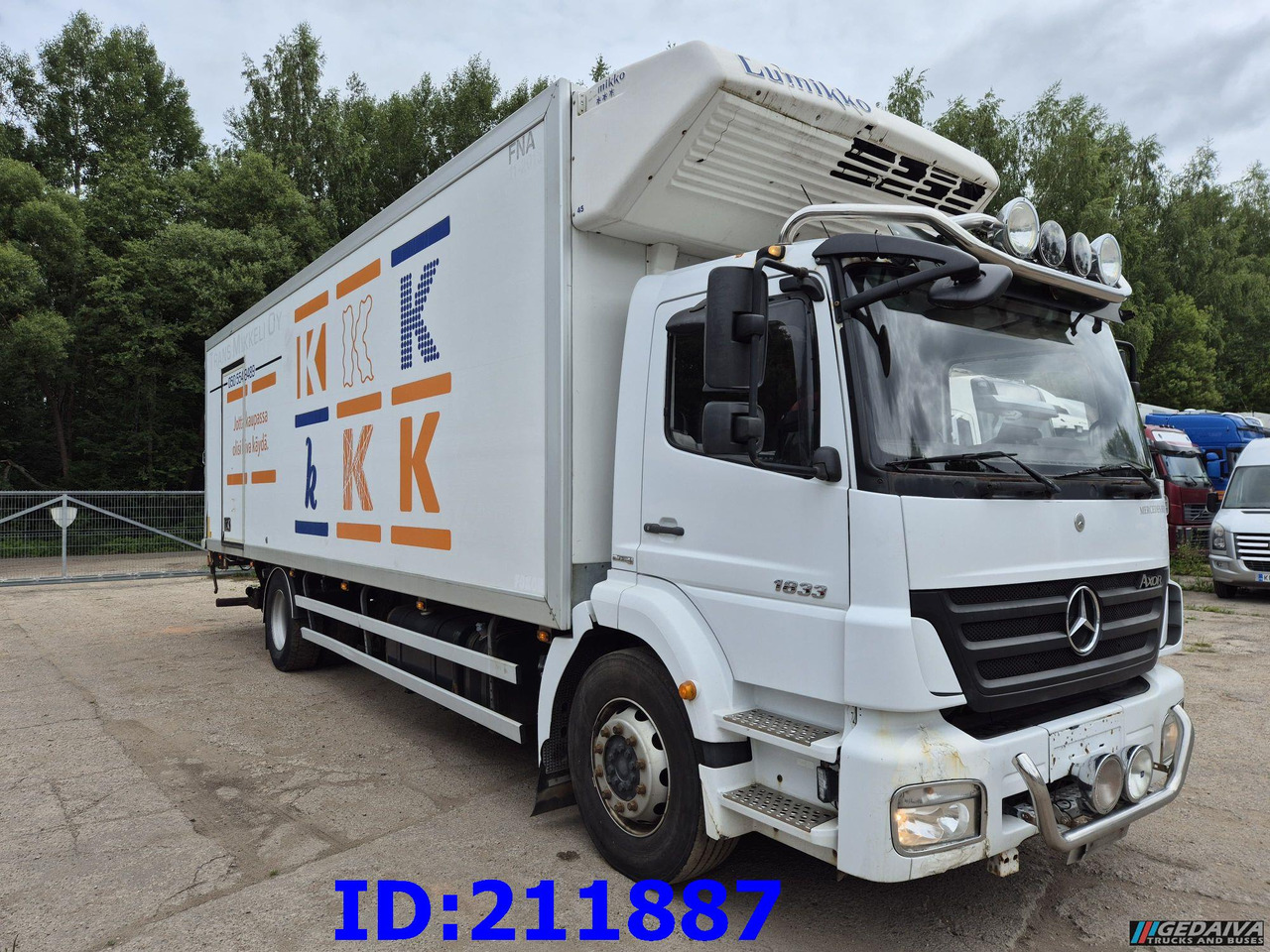 MERCEDES-BENZ Axor 1833 - Manual - Kylbil lastbil: bild 4 MERCEDES-BENZ Axor 1833 - Manual - Kylbil lastbil: bild 4