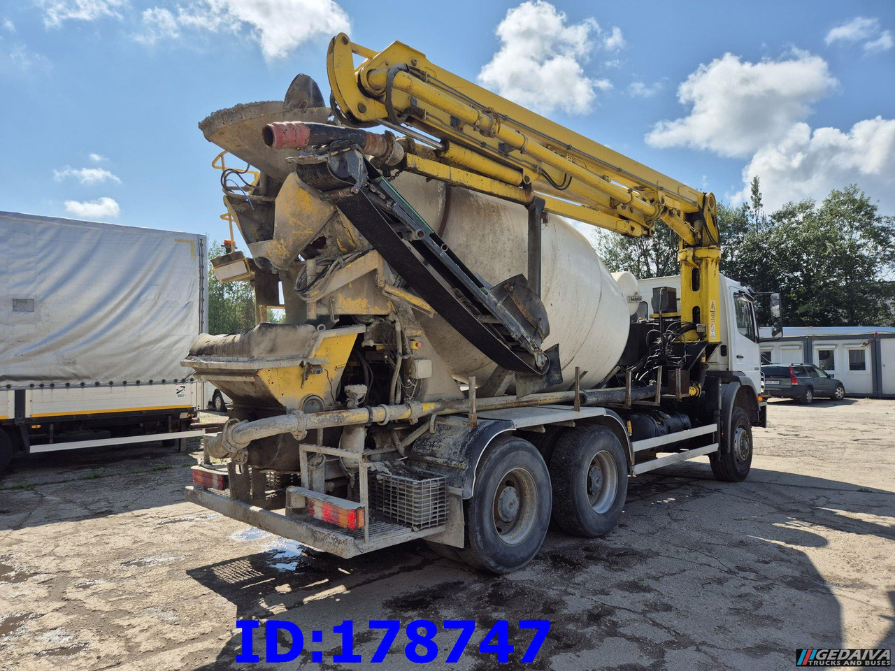 MERCEDES-BENZ Axor 2633 6x4 Schwing 750 - Betongpump: bild 5 MERCEDES-BENZ Axor 2633 6x4 Schwing 750 - Betongpump: bild 5