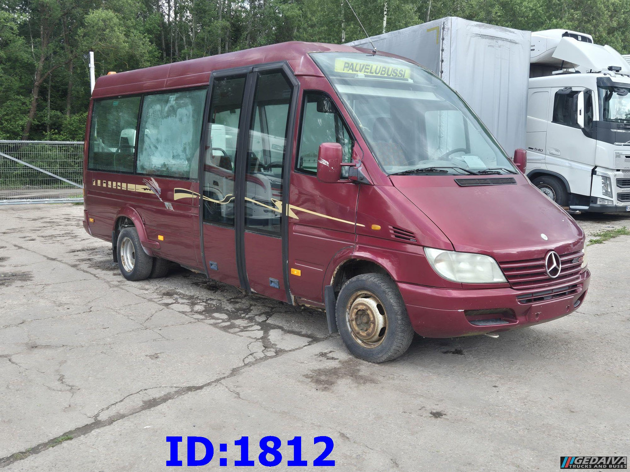 MERCEDES-BENZ Sprinter 413 - 17 Place - Minibuss, Persontransport: bild 1 MERCEDES-BENZ Sprinter 413 - 17 Place - Minibuss, Persontransport: bild 1