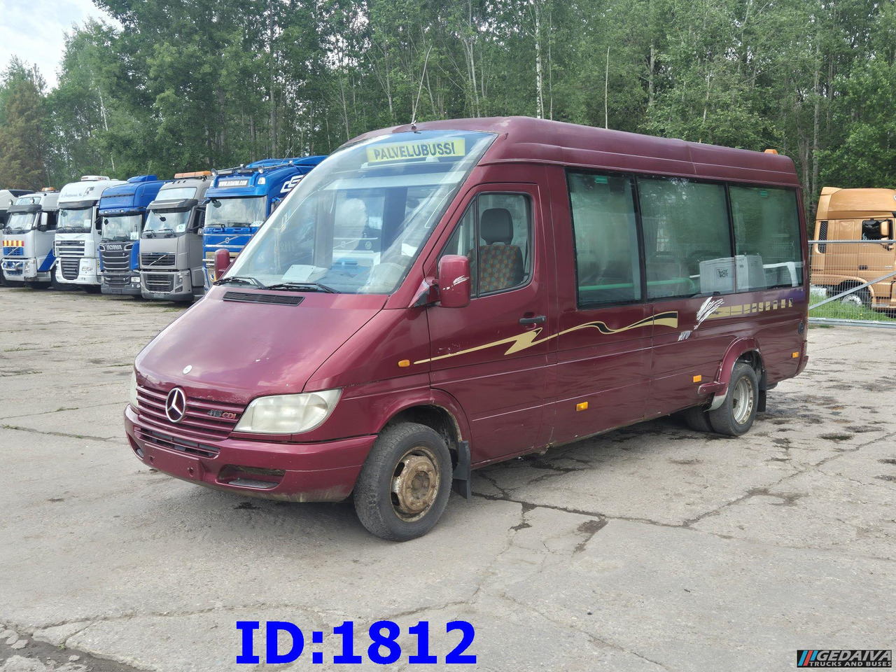 MERCEDES-BENZ Sprinter 413 - 17 Place - Minibuss, Persontransport: bild 4 MERCEDES-BENZ Sprinter 413 - 17 Place - Minibuss, Persontransport: bild 4