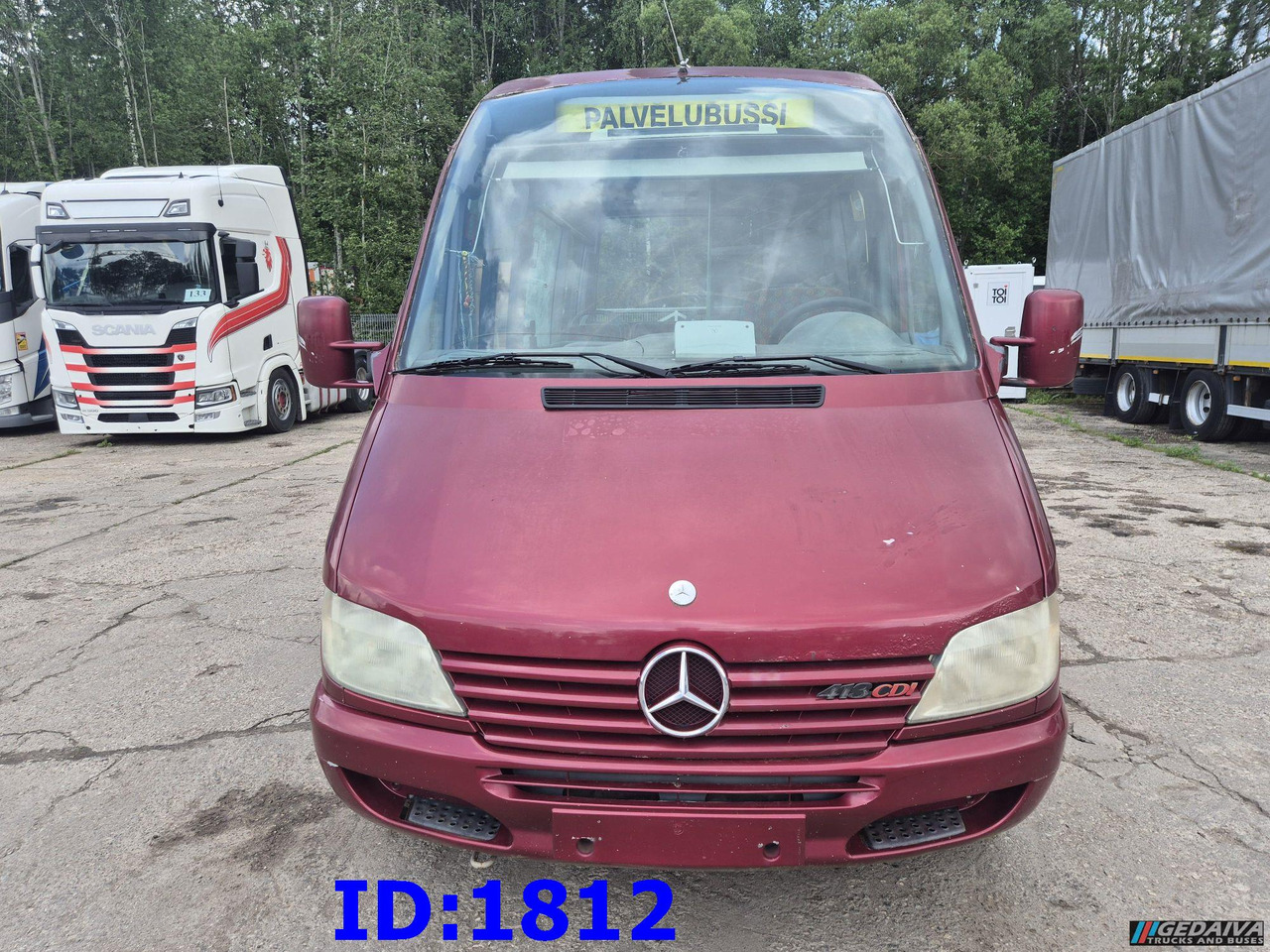 MERCEDES-BENZ Sprinter 413 - 17 Place - Minibuss, Persontransport: bild 2 MERCEDES-BENZ Sprinter 413 - 17 Place - Minibuss, Persontransport: bild 2