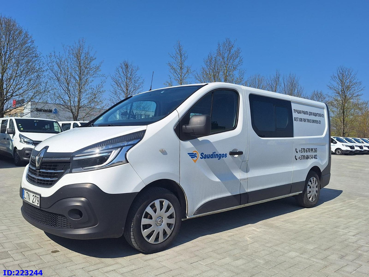 RENAULT Trafic (6pcs. available) - Dubbelhytt transportbil: bild 5 RENAULT Trafic (6pcs. available) - Dubbelhytt transportbil: bild 5