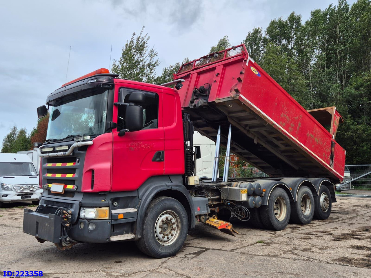 SCANIA R500 8x4 V8 - Tippbil lastbil: bild 1 SCANIA R500 8x4 V8 - Tippbil lastbil: bild 1