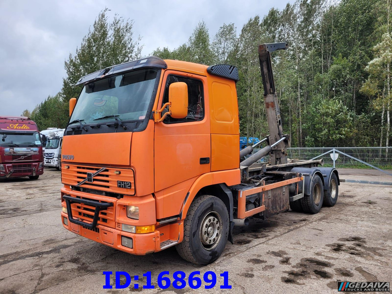 VOLVO FH12 380HP 6x2 10tyre Hook Tipper - Lastväxlare lastbil: bild 1 VOLVO FH12 380HP 6x2 10tyre Hook Tipper - Lastväxlare lastbil: bild 1