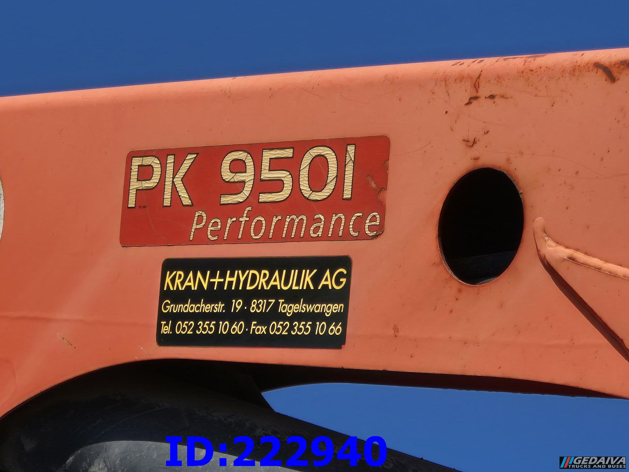 VOLVO FH12 420HP + Crane Palfinger PK9501 - Flakbil: bild 5 VOLVO FH12 420HP + Crane Palfinger PK9501 - Flakbil: bild 5
