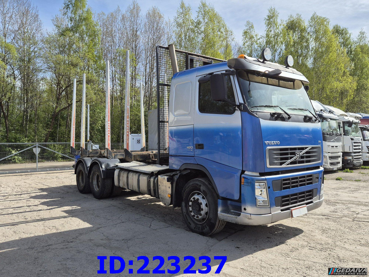 VOLVO FH13 480HP 6x4 - Timmerbil: bild 4 VOLVO FH13 480HP 6x4 - Timmerbil: bild 4