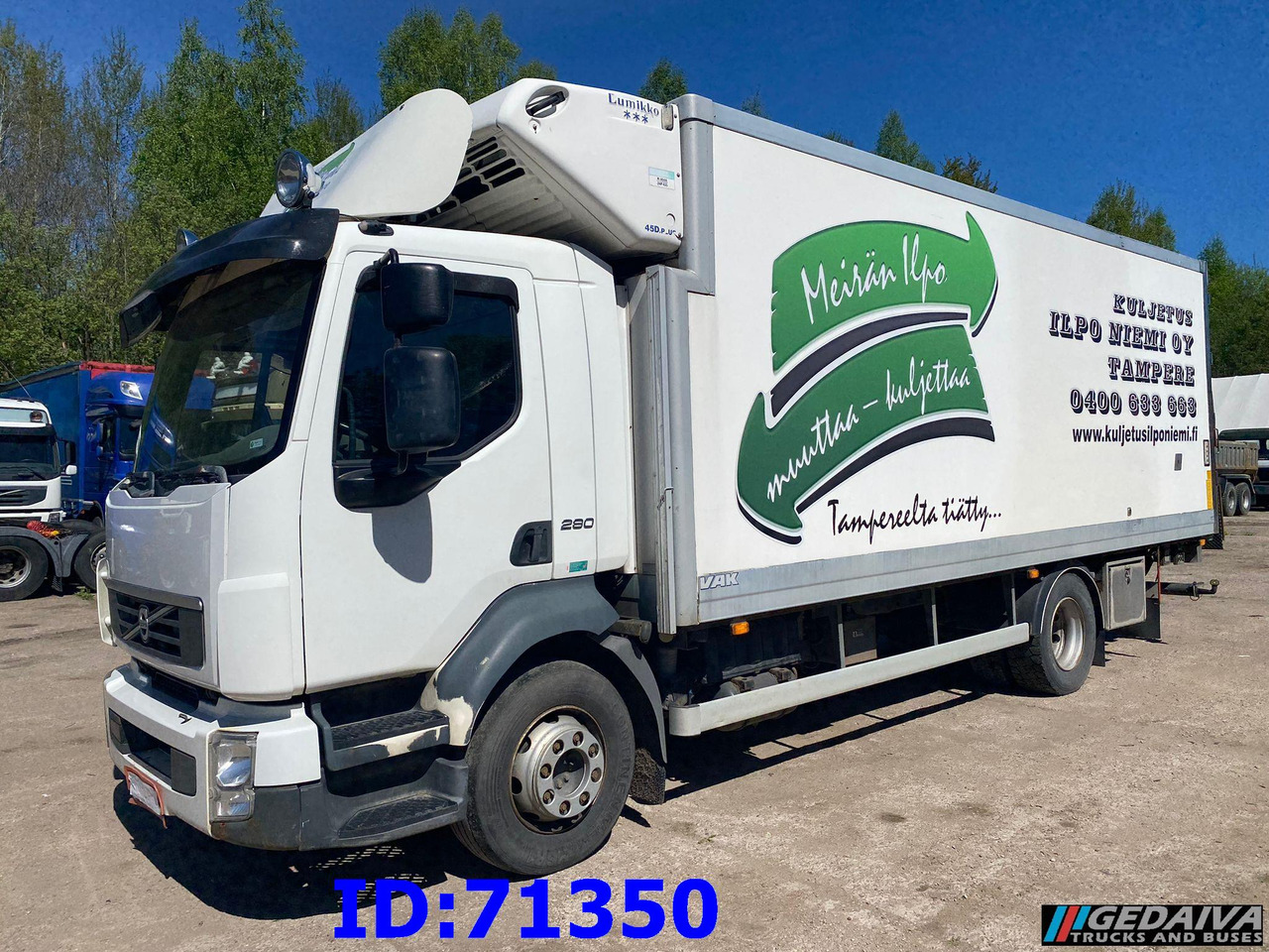 VOLVO FL 280 4x2 Refrigerator - Kylbil lastbil: bild 1 VOLVO FL 280 4x2 Refrigerator - Kylbil lastbil: bild 1
